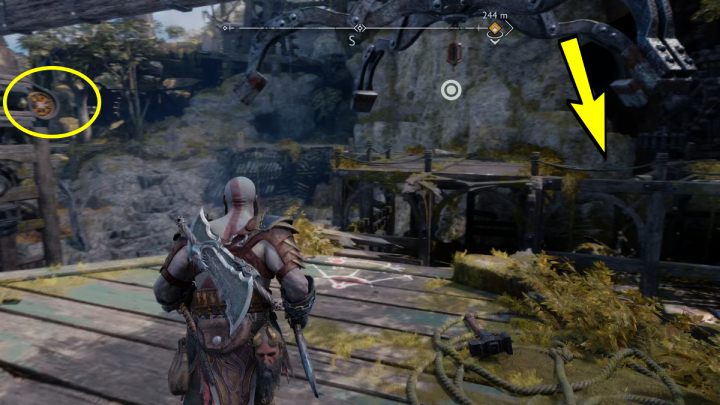 3 - God of War Ragnarok: Platforma Modvitnira (Modvitnirs Rig), Svartalfheim - sekrety, znajdźki - God of War Ragnarok - poradnik do gry