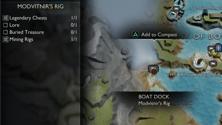 4 - God of War Ragnarok: Platforma Modvitnira (Modvitnirs Rig), Svartalfheim - sekrety, znajdźki - God of War Ragnarok - poradnik do gry