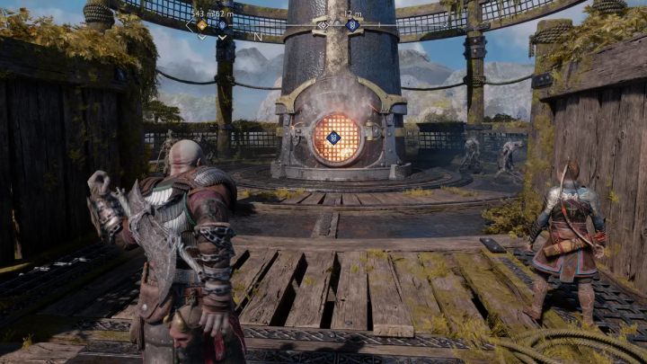 Musicie zabić wszystkich strażników i zniszczyć piec, aby zaliczyć znajdźkę - God of War Ragnarok: Platforma Althjofa (Althjofs Rig), Svartalfheim - sekrety, znajdźki - God of War Ragnarok - poradnik do gry