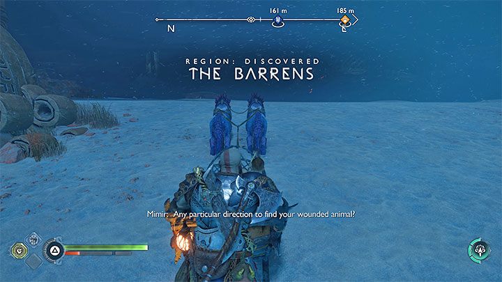 W trakcie podróżowania po mapie możecie otrzymywać na bieżąco komunikaty o odkryciu nowego regionu (Region Discovered - powyższy obrazek) - God of War Ragnarok: Jak odsłaniać mapę świata, jak usuwać mgłę? - God of War Ragnarok - poradnik do gry