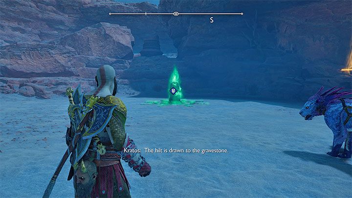 Nagrobek berserka jest w regionie Zakazane piaski (The Forbidden Sands), ale początkowo nie możecie aktywować pojedynku nawet jeśli zbliżycie się do znacznika z mapy - God of War Ragnarok: Jak pokonać berserka Hjalti Spokojna (Hjalti the Stolid)? - God of War Ragnarok - poradnik do gry