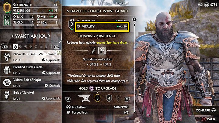 Jest też sposób na tymczasowe wydłużanie paska zdrowia - God of War Ragnarok: Jak wydłużać pasek zdrowia i pasek szału? - God of War Ragnarok - poradnik do gry