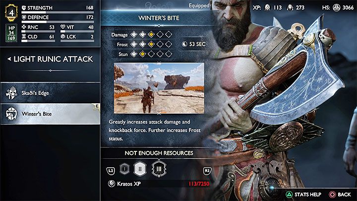 Jeszcze inny sposób wydawania doświadczenia to ulepszanie ataków runicznych - God of War Ragnarok: Jak zdobywać punkty doświadczenia (XP)? - God of War Ragnarok - poradnik do gry