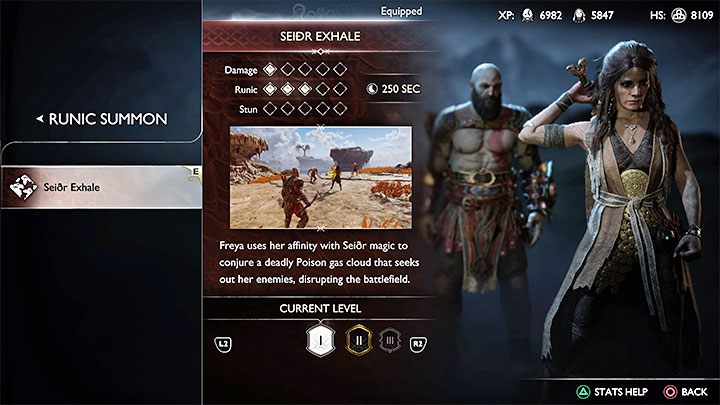 Freja dysponuje mieczem, którego używa w bezpośrednich walkach - God of War Ragnarok: Umiejętności i wyposażenie towarzyszy - Atreus, Freja - God of War Ragnarok - poradnik do gry