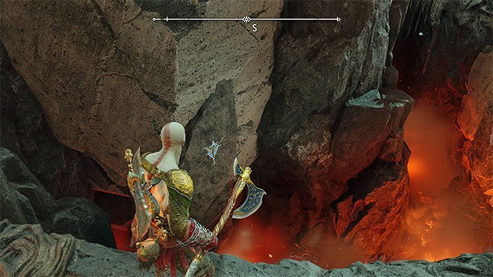 Po dotarciu do Tygla rozejrzyjcie się na wschód od mistycznej bramy i sklepu - God of War Ragnarok: Broń swojego męstwa (Defend Your Valor) - solucja, opis przejścia - God of War Ragnarok - poradnik do gry