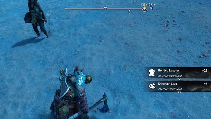 Składniki niezbędne do ulepszania elementów pancerza czy rękojeści znajdziecie w skrzyniach w trakcie eksploracji, w różnych miejscach na mapie lub pokonując przeciwników - God of War Ragnarok: Zdobywanie składników do craftingu - God of War Ragnarok - poradnik do gry
