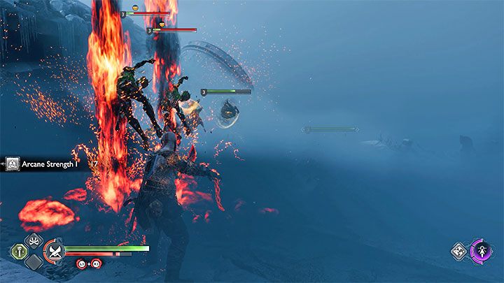 Po bitwie z fantomem podnieście duży głaz żeby odblokować wyjście - God of War Ragnarok: Przeznaczenie (The Word of Fate) - solucja, opis przejścia - God of War Ragnarok - poradnik do gry