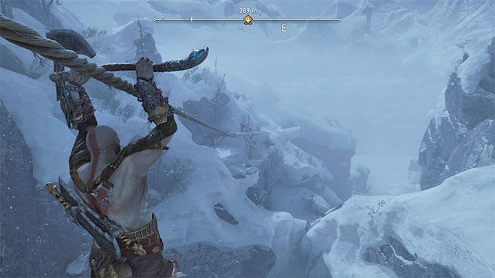 Wykonajcie zjazd na linie - God of War Ragnarok: Przeznaczenie (The Word of Fate) - solucja, opis przejścia - God of War Ragnarok - poradnik do gry