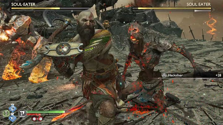 W walkach będą brali udział podrzędni przeciwnicy - draugrowie - God of War Ragnarok: Jak pokonać Pożeraczy Dusz (Soul Eaters)? - God of War Ragnarok - poradnik do gry