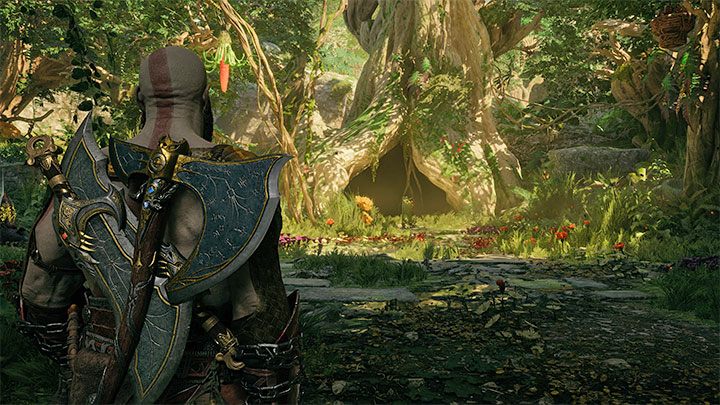 Jeśli poprawnie odczytaliście runy na końcu południowej i północnej ścieżki to dostępne będzie przejście na zachód - God of War Ragnarok: Niepokój Frei (Freyas Missing Peace) - solucja, opis przejścia - God of War Ragnarok - poradnik do gry