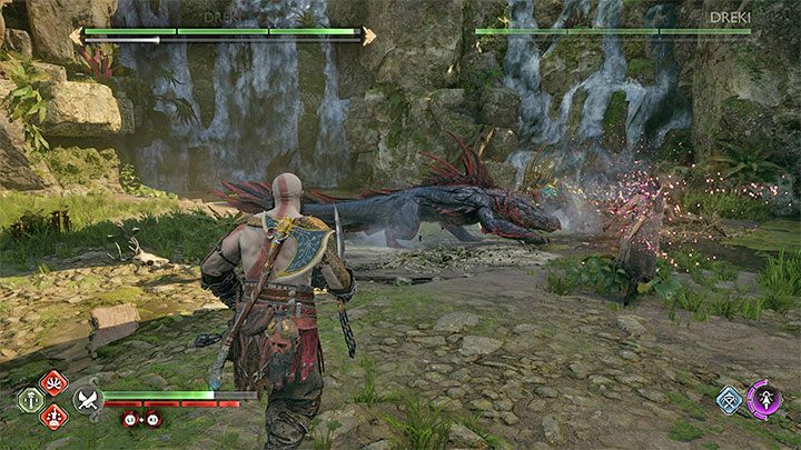 Musicie wyruszyć w stronę wyjścia z regionu Świątynia Frei - God of War Ragnarok: Niepokój Frei (Freyas Missing Peace) - solucja, opis przejścia - God of War Ragnarok - poradnik do gry