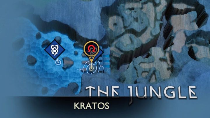 Pierwszy fragment artefaktu jest po drugiej stronie zapory w regionie Dżungla - God of War Ragnarok: Ofiary wojny (Casualties of War) - solucja, opis przejścia - God of War Ragnarok - poradnik do gry