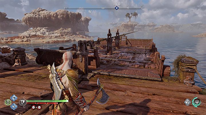 Po dotarciu na miejsce udajcie się kawałek na północny-zachód - God of War Ragnarok: Ukryte zakończenie (Pogrzeb wikinga) - solucja, opis przejścia - God of War Ragnarok - poradnik do gry