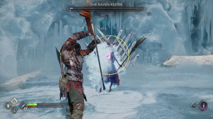 Po zabiciu smoka, powróci Strażniczka (The Keeper) - God of War Ragnarok: Jak pokonać Strażniczkę Kruków (The Raven Keeper)? - God of War Ragnarok - poradnik do gry