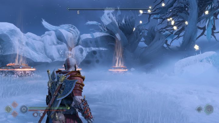 Gdy zabijecie wszystkie 48 ptaków, udajcie się do Drzewa Kruków (The Raven Tree) w Niflheim - God of War Ragnarok: Oczy Odyna (The Eyes of Odin) - solucja, opis przejścia - God of War Ragnarok - poradnik do gry