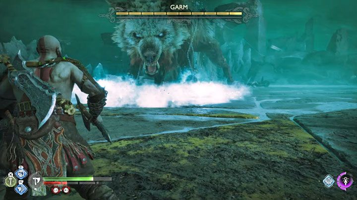 Garm dysponuje kilkoma silnymi atakami, których musicie się nauczyć - God of War Ragnarok: Jak pokonać Garma (pierwsza walka)? - God of War Ragnarok - poradnik do gry