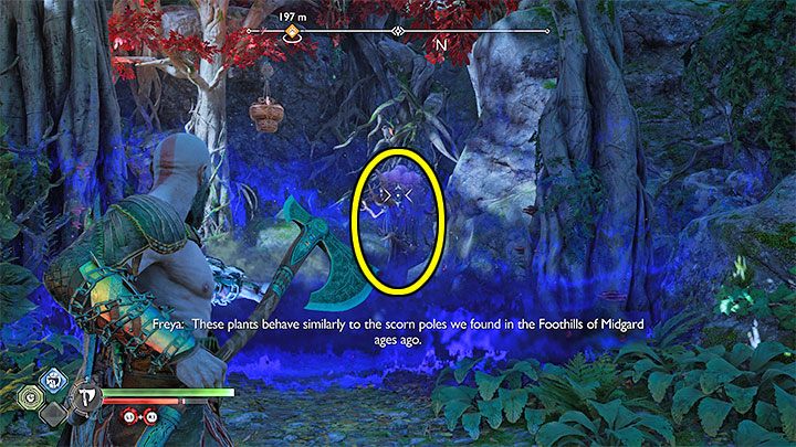 Z trującymi oparami możecie radzić sobie na 2 sposoby i obie techniki są do siebie zbliżone - God of War Ragnarok: Jak unikać niebieskich trujących oparów w Vanaheim? - God of War Ragnarok - poradnik do gry