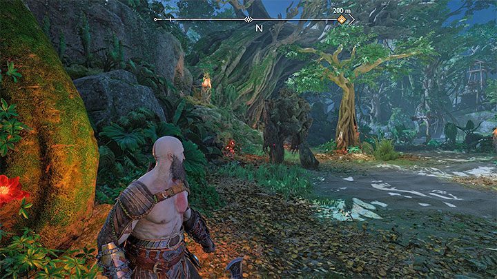 Wyjście z obozu to oznaczona przez grę brama i Kratos wyruszy na poszukiwana razem z Freją (początkowo będzie ona latała po okolicy) - God of War Ragnarok: Konfrontacja (The Reckoning) - solucja, opis przejścia - God of War Ragnarok - poradnik do gry