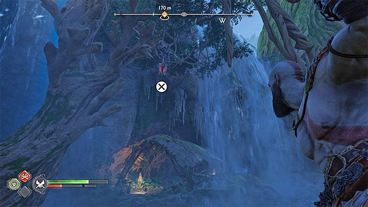 Wspinajcie się po skałach i doskakujcie do sąsiednich półek - God of War Ragnarok: Konfrontacja (The Reckoning) - solucja, opis przejścia - God of War Ragnarok - poradnik do gry