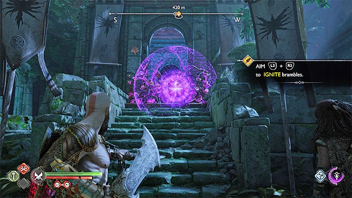 Od tego momentu Freja będzie towarzyszyła Wam w ludzkiej formie i oznacza to, że stanie się pełnoprawnym towarzyszem pomagającym w walkach i przy zagadkach - God of War Ragnarok: Konfrontacja (The Reckoning) - solucja, opis przejścia - God of War Ragnarok - poradnik do gry