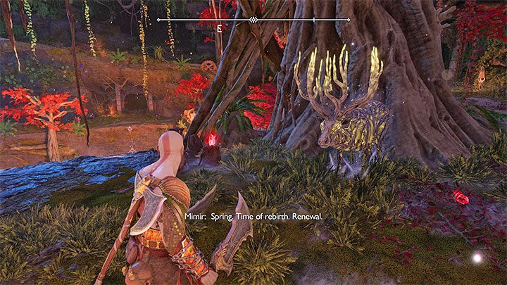 W całym Kraterze do odnalezienia są 4 jelenie i powiązana jest z nimi przysługa - God of War Ragnarok: Równiny (The Plains), Vanaheim - sekrety, znajdźki - God of War Ragnarok - poradnik do gry