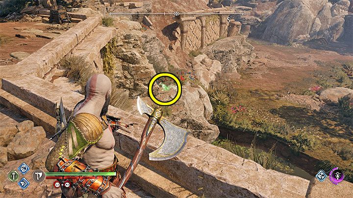 Kruk siedzi na skałach w północno-zachodniej części regionu - God of War Ragnarok: Równiny (The Plains), Vanaheim - sekrety, znajdźki - God of War Ragnarok - poradnik do gry