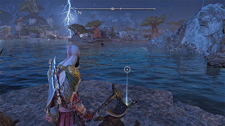 Mapa świata jest na tej samej wyspie z przystanią, co opisana powyżej szczelina Yggdrasilu - God of War Ragnarok: Równiny (The Plains), Vanaheim - sekrety, znajdźki - God of War Ragnarok - poradnik do gry