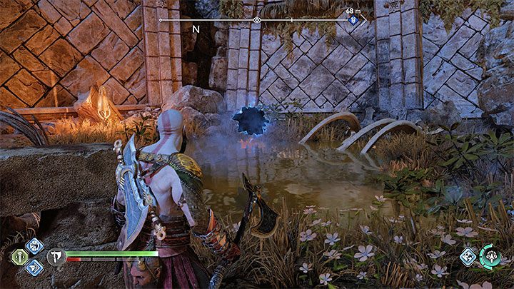 Szczelina zlokalizowana jest w północno-zachodniej części regionu, obok opisanego powyżej kruka - God of War Ragnarok: Równiny (The Plains), Vanaheim - sekrety, znajdźki - God of War Ragnarok - poradnik do gry