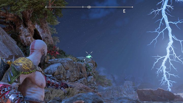 Kruk jest na oddalonej skale z północno-zachodniej części regionu - God of War Ragnarok: Równiny (The Plains), Vanaheim - sekrety, znajdźki - God of War Ragnarok - poradnik do gry