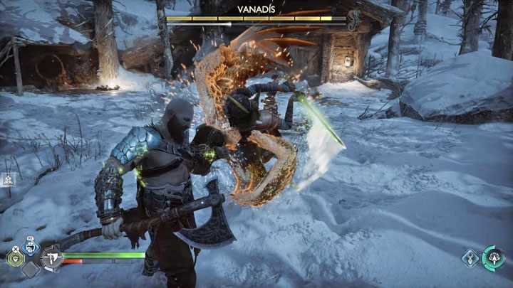 Walkiria jest bardzo zwinna, tak więc musicie reagować szybkimi blokami, parowaniami, unikami i uskokami - God of War Ragnarok: Jak pokonać Walkirię Vanadis? - God of War Ragnarok - poradnik do gry