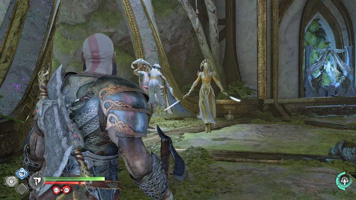 Alva jest strażniczką Świątyni Światła znajdującej się w krainie Alfheim, którą odwiedziecie w ramach zaliczania głównego zadania Sekret Gróy - God of War Ragnarok: Jak pokonać Alvę? - God of War Ragnarok - poradnik do gry