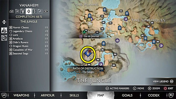 1 - God of War Ragnarok: Jak zwabić smoka w Vanaheim (przysługa Szlak zniszczenia)? - God of War Ragnarok - poradnik do gry