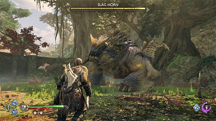 Musicie teraz powrócić do legowiska potwora, czyli miejsca odblokowania przysługi - God of War Ragnarok: Jak zwabić smoka w Vanaheim (przysługa Szlak zniszczenia)? - God of War Ragnarok - poradnik do gry