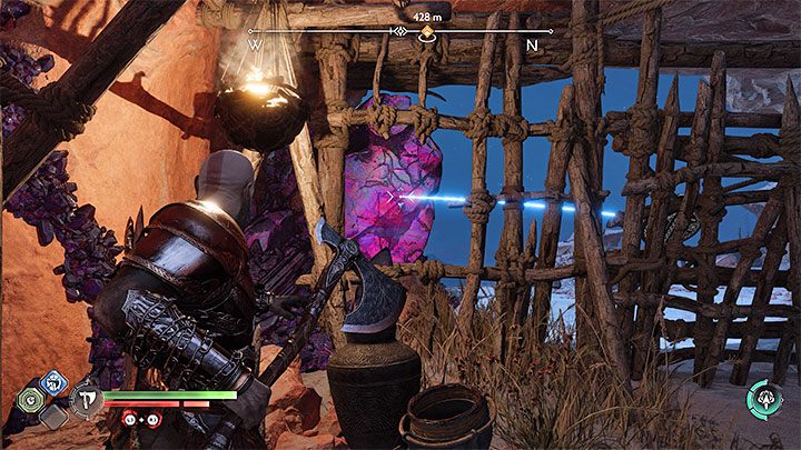 Quest rozpoczniecie po dotarciu do krainy Alfheim i grywalną postacią jest w nim ponownie Kratos - God of War Ragnarok: Sekret Gróy (Groas Secret) - solucja, opis przejścia - God of War Ragnarok - poradnik do gry