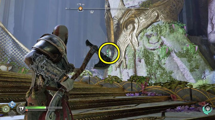 Dowiecie się, że kamień zmierzchu jest zwrócony w złą stronę - God of War Ragnarok: Sekret Gróy (Groas Secret) - solucja, opis przejścia - God of War Ragnarok - poradnik do gry