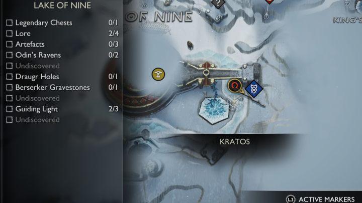 5 - God of War Ragnarok: Jezioro Dziewięciu (Lake of Nine), Midgard - serkety, znajdźki - God of War Ragnarok - poradnik do gry