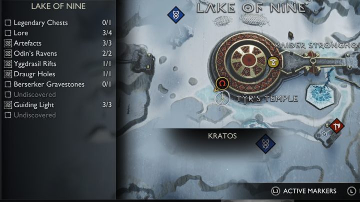 6 - God of War Ragnarok: Jezioro Dziewięciu (Lake of Nine), Midgard - serkety, znajdźki - God of War Ragnarok - poradnik do gry