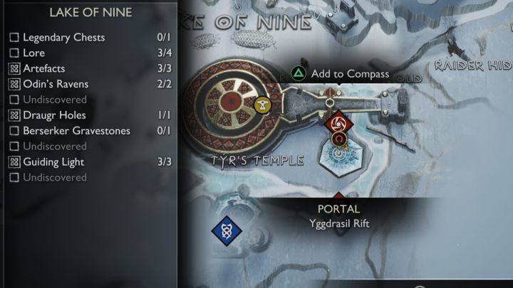 14 - God of War Ragnarok: Jezioro Dziewięciu (Lake of Nine), Midgard - serkety, znajdźki - God of War Ragnarok - poradnik do gry