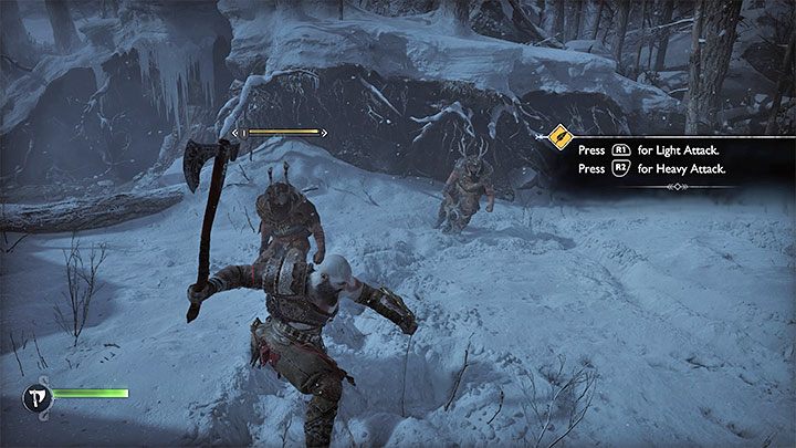 Zaczniecie napotykać łupieżców - są oni jednymi ze słabszych odmian inteligentnych przeciwników w grze - God of War Ragnarok: Przetrwać fimbulvinter (Surviving Fimbulwinter) - solucja, opis przejścia - God of War Ragnarok - poradnik do gry