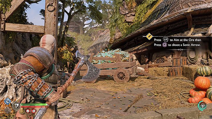 Skorzystajcie z nowego ciasnego przejścia - God of War Ragnarok: Na ratunek Tyrowi (The Quest for Tyr) - solucja, opis przejścia - God of War Ragnarok - poradnik do gry