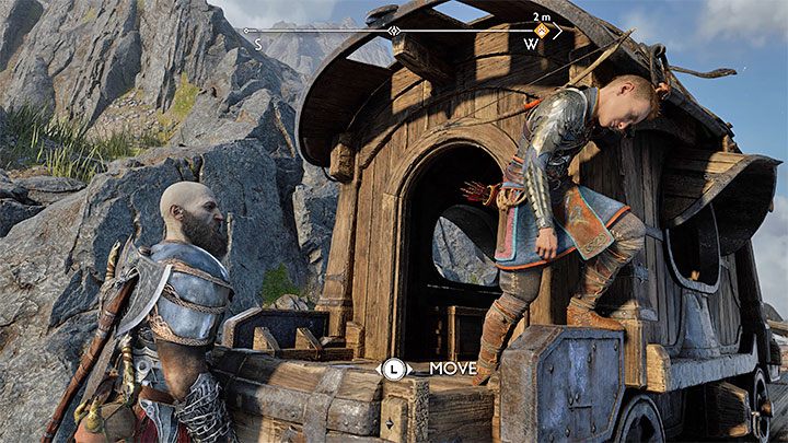 Po drodze miniecie m - God of War Ragnarok: Na ratunek Tyrowi (The Quest for Tyr) - solucja, opis przejścia - God of War Ragnarok - poradnik do gry