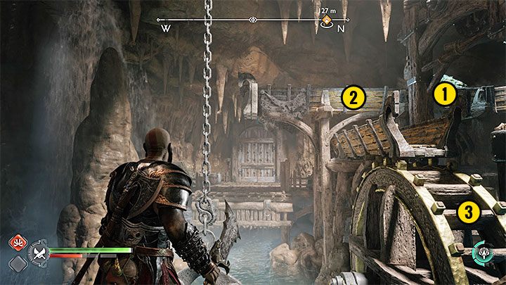 Dotrzecie do miejsca zaliczania kolejnej zagadki - God of War Ragnarok: Na ratunek Tyrowi (The Quest for Tyr) - solucja, opis przejścia - God of War Ragnarok - poradnik do gry