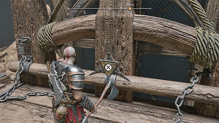 Najpierw musicie podążać za Tyrem, ale nie ma ryzyka, że go zgubicie - God of War Ragnarok: Na ratunek Tyrowi (The Quest for Tyr) - solucja, opis przejścia - God of War Ragnarok - poradnik do gry