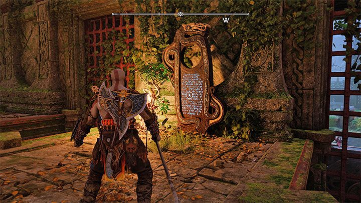 Tablica z runami jest na górze zapory - God of War Ragnarok: Dżungla (The Jungle), Vanaheim - sekrety, znajdźki - God of War Ragnarok - poradnik do gry
