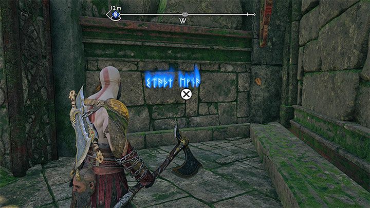 Niebieskie runy na ścianie znajdziecie w północno-zachodniej części dżungli - God of War Ragnarok: Dżungla (The Jungle), Vanaheim - sekrety, znajdźki - God of War Ragnarok - poradnik do gry