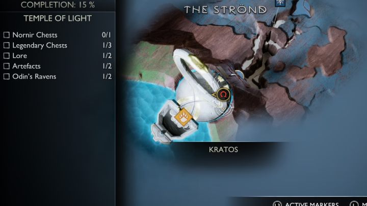 4 - God of War Ragnarok: Świątynia Światła (Temple of Light), Alfheim - sekrety, znajdźki - God of War Ragnarok - poradnik do gry