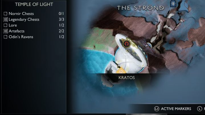 9 - God of War Ragnarok: Świątynia Światła (Temple of Light), Alfheim - sekrety, znajdźki - God of War Ragnarok - poradnik do gry