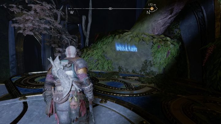 Iskrypcja jest napisana na kamieniu - God of War Ragnarok: Świątynia Światła (Temple of Light), Alfheim - sekrety, znajdźki - God of War Ragnarok - poradnik do gry