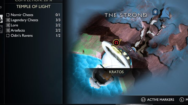 11 - God of War Ragnarok: Świątynia Światła (Temple of Light), Alfheim - sekrety, znajdźki - God of War Ragnarok - poradnik do gry
