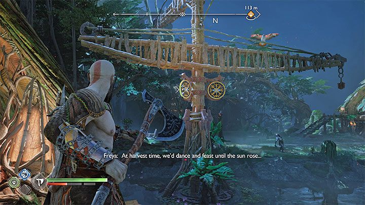 Alternatywnie do wioski możecie dotrzeć z południa - od strony regionu Wschodnie lasy Barri - God of War Ragnarok: Powrót do Opuszczonej wioski (The Abandoned Village) w Vanaheim - God of War Ragnarok - poradnik do gry